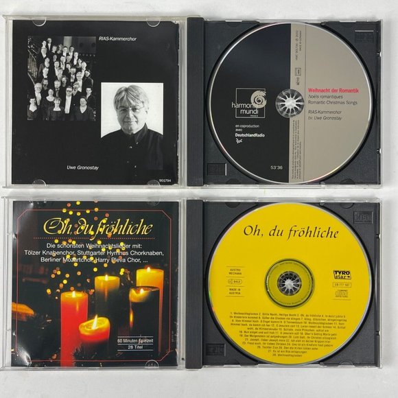 Oh du Frohliche Weihnacht Der Romantik German Christmas 3 CD Lot CSSR Philharmon - Picture 5 of 5